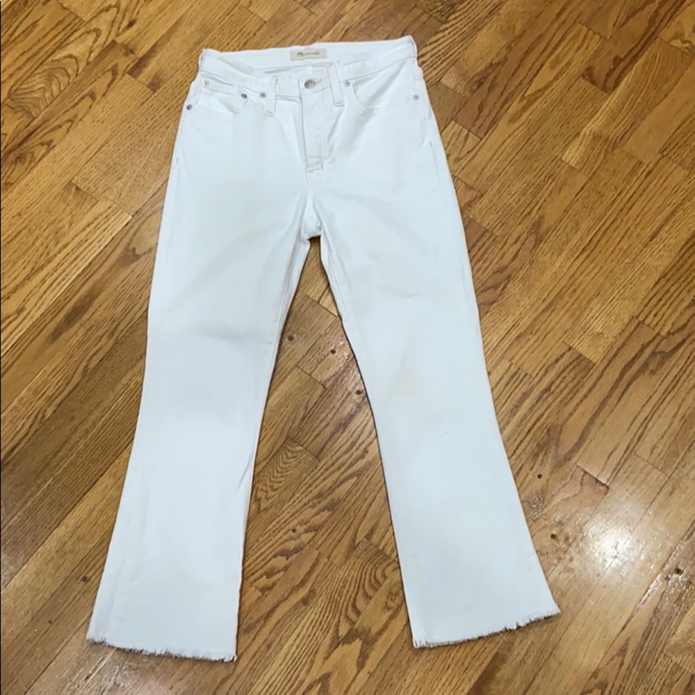 Madewell Cali Demi Boot White 27